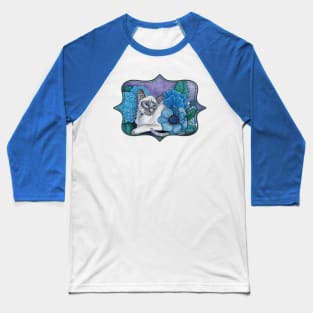 Blue Point Siamese Cat Baseball T-Shirt